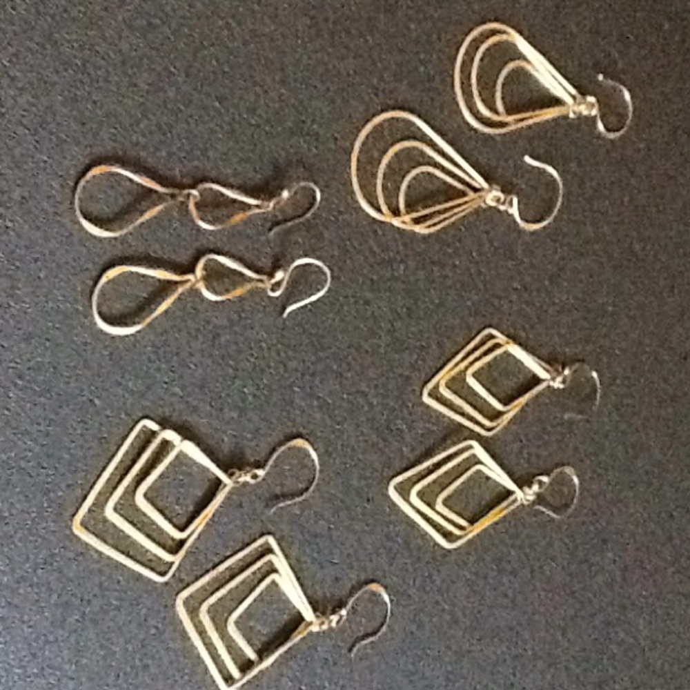 Four  earrings